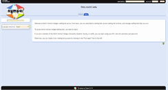 Desktop Screenshot of lists.noctrl.edu